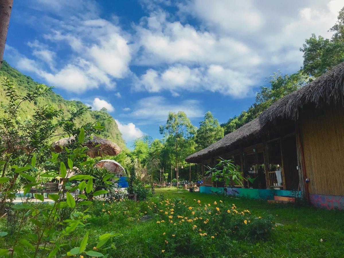 Hostel Woodstock Jungle Camp Hien Hao Exterior foto