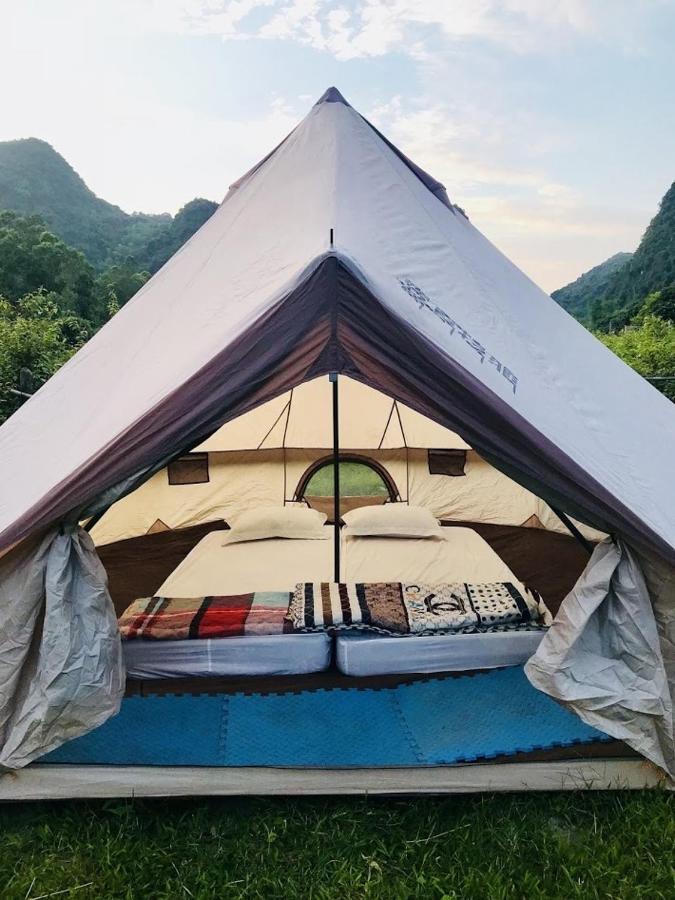 Hostel Woodstock Jungle Camp Hien Hao Exterior foto