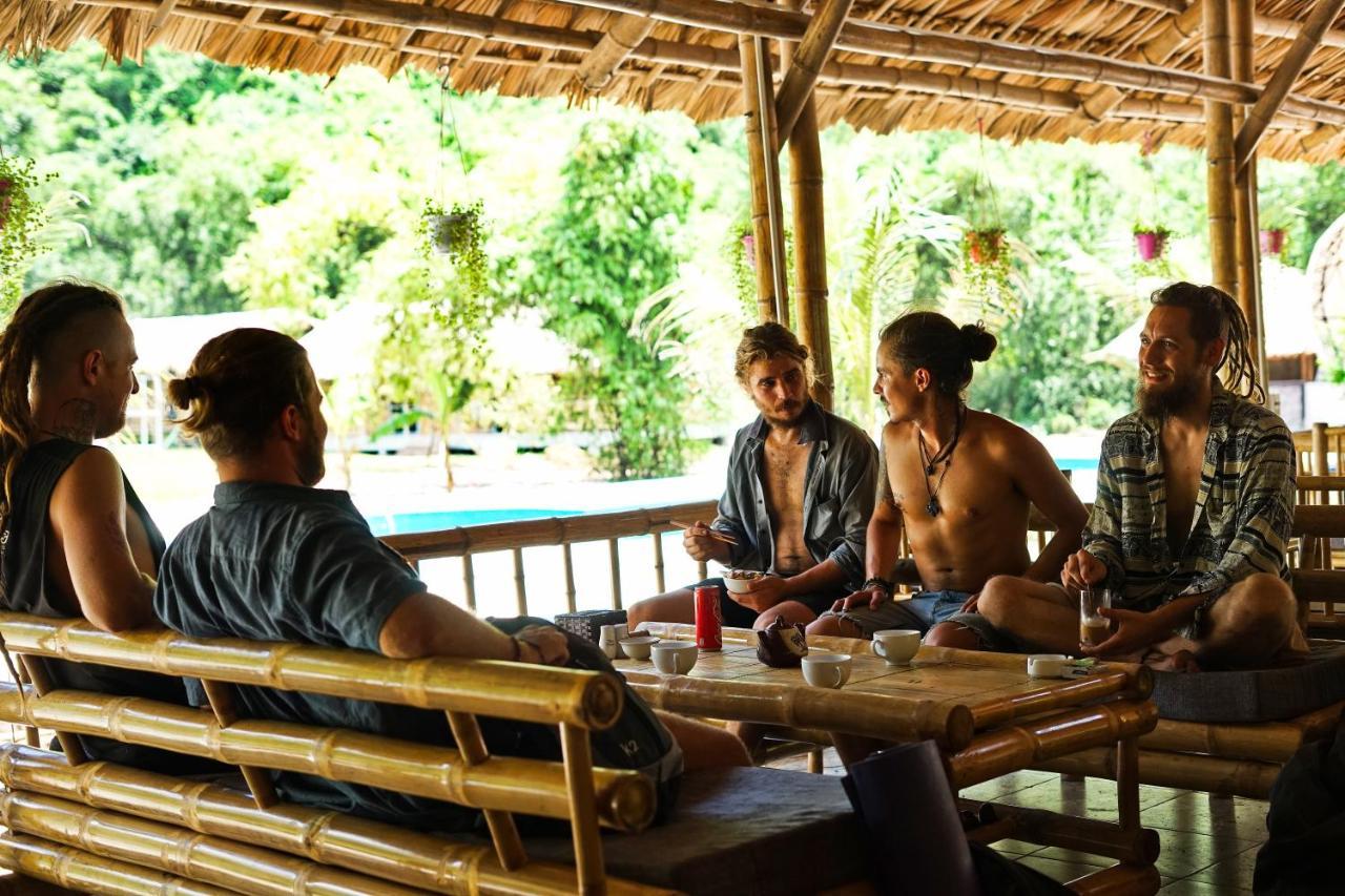 Hostel Woodstock Jungle Camp Hien Hao Exterior foto