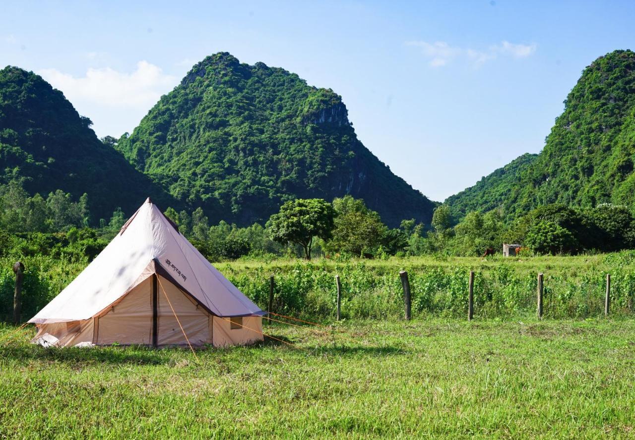 Hostel Woodstock Jungle Camp Hien Hao Exterior foto