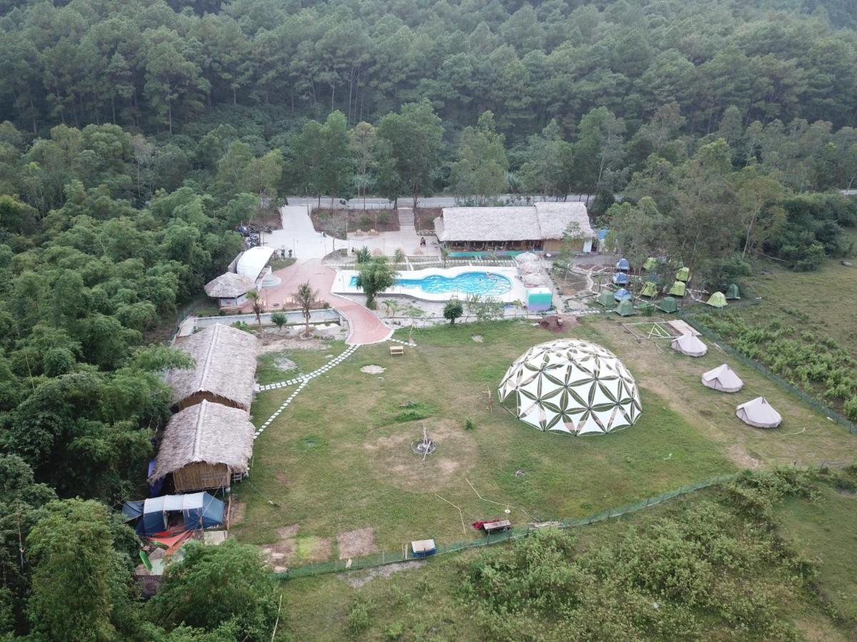 Hostel Woodstock Jungle Camp Hien Hao Exterior foto