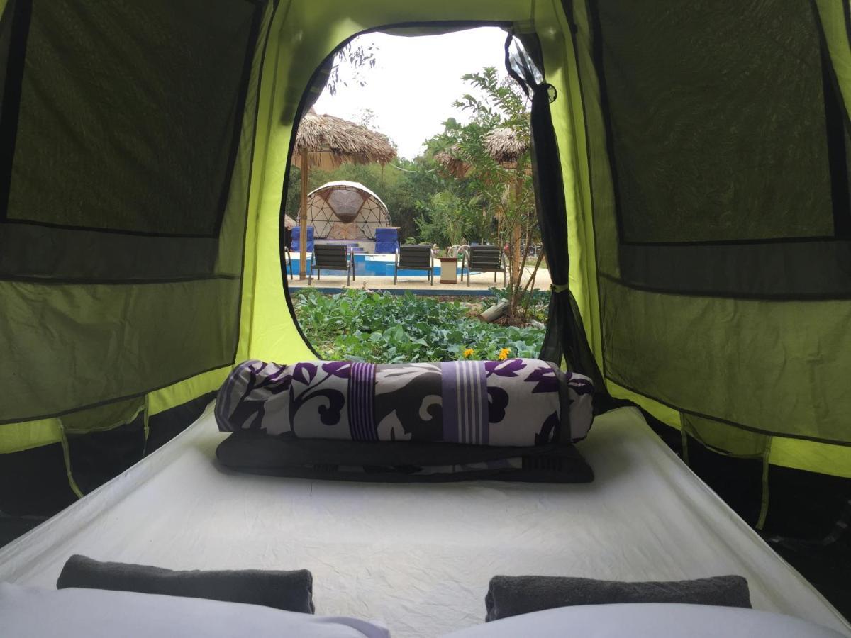 Hostel Woodstock Jungle Camp Hien Hao Exterior foto